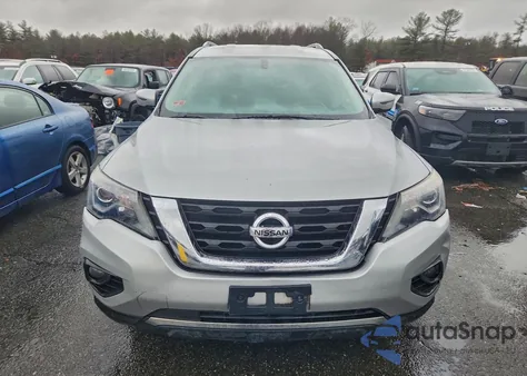 2017 Nissan Pathfinder S из США, поврежденный, VIN 5N1DR2MM0HC902198